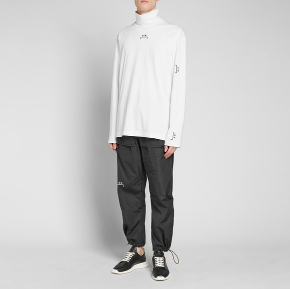 A-COLD-WALL Zipper Rollneck Turtleneck Top in Off White - Men's Medium - Picture 8 of 9